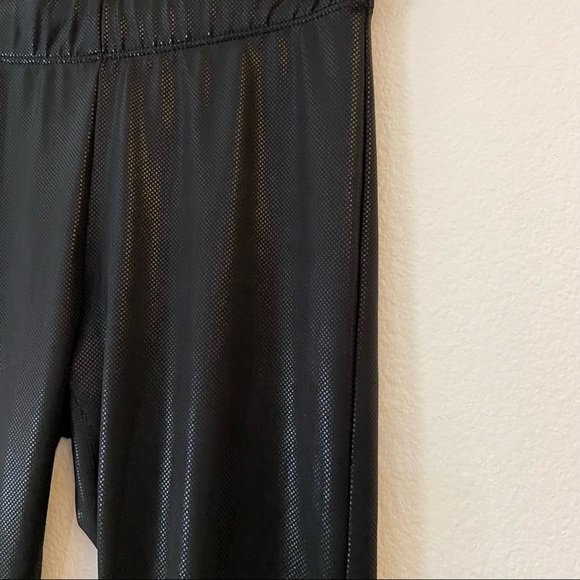 Aqua Full Length Shimmer Leggings Black Size XS - Picture 3 of 6